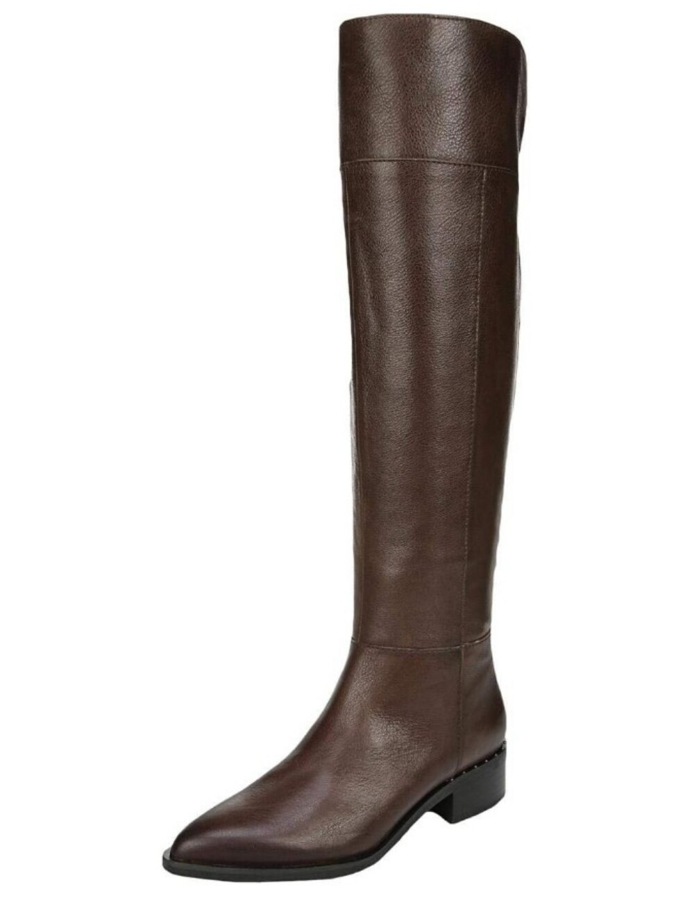 Franco Sarto Women's Daya Over-the-Knee Leather Boot – Brown